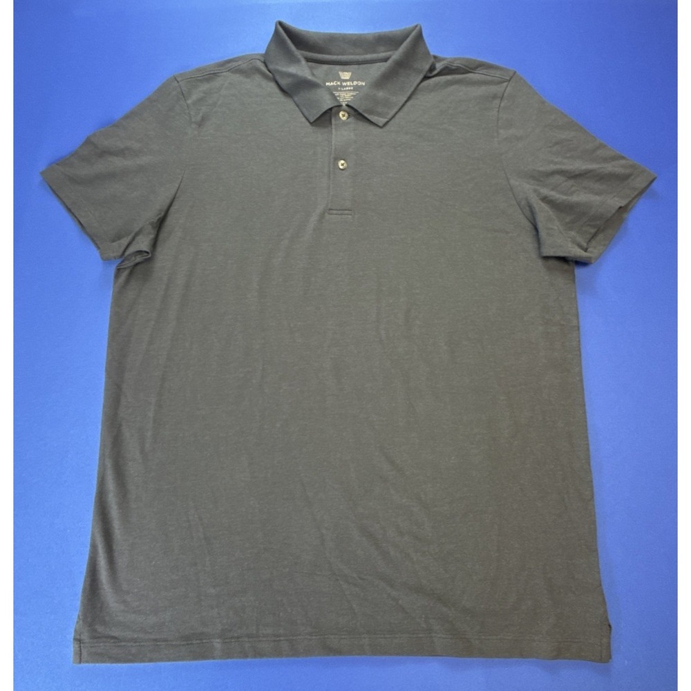 Mack Weldon For Daily Wear Polo Size XL‎ Navy Blue Polo Short Sleeve
